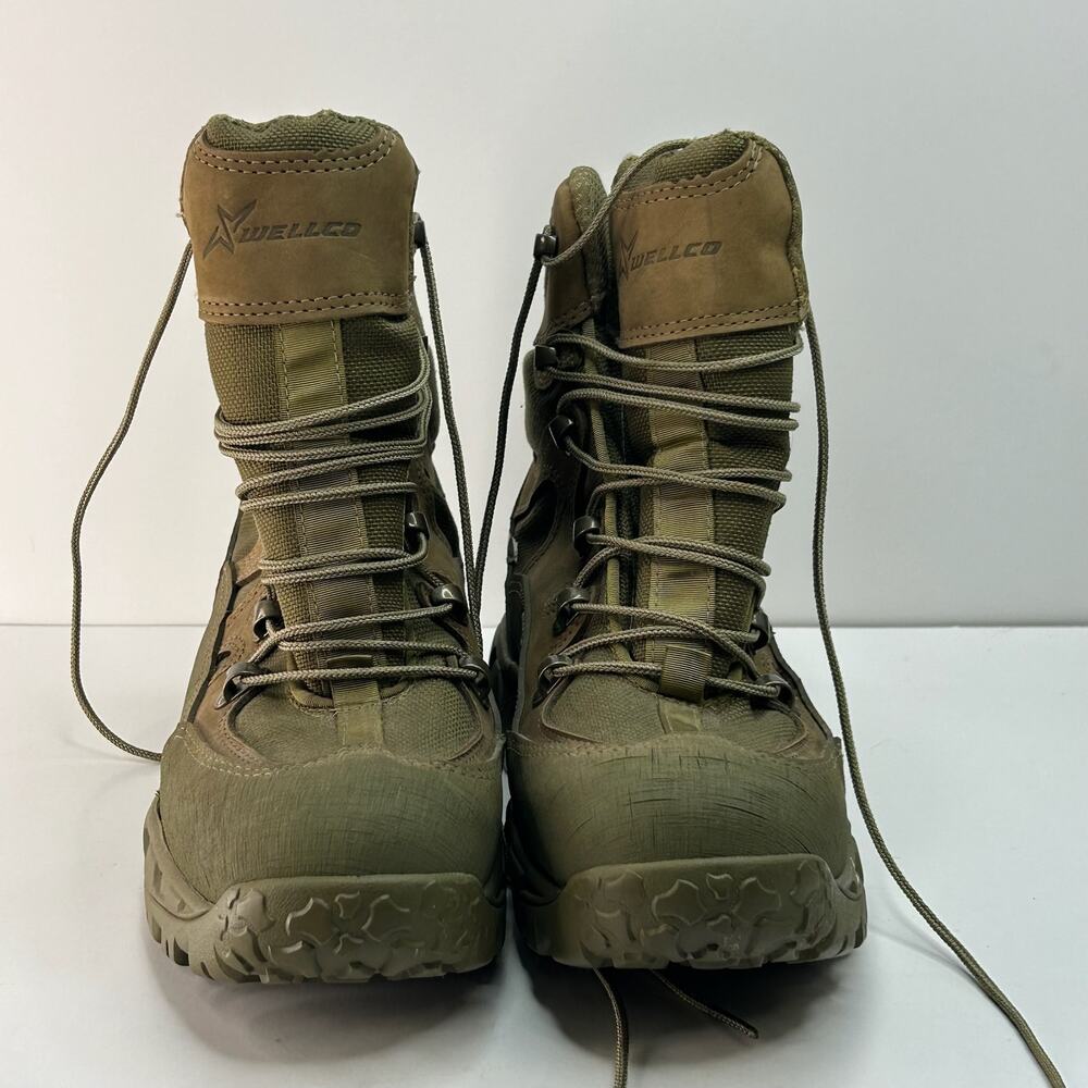 USMC Wellco M760 Mountain Combat Hiker Brown Boots 7.5 R
